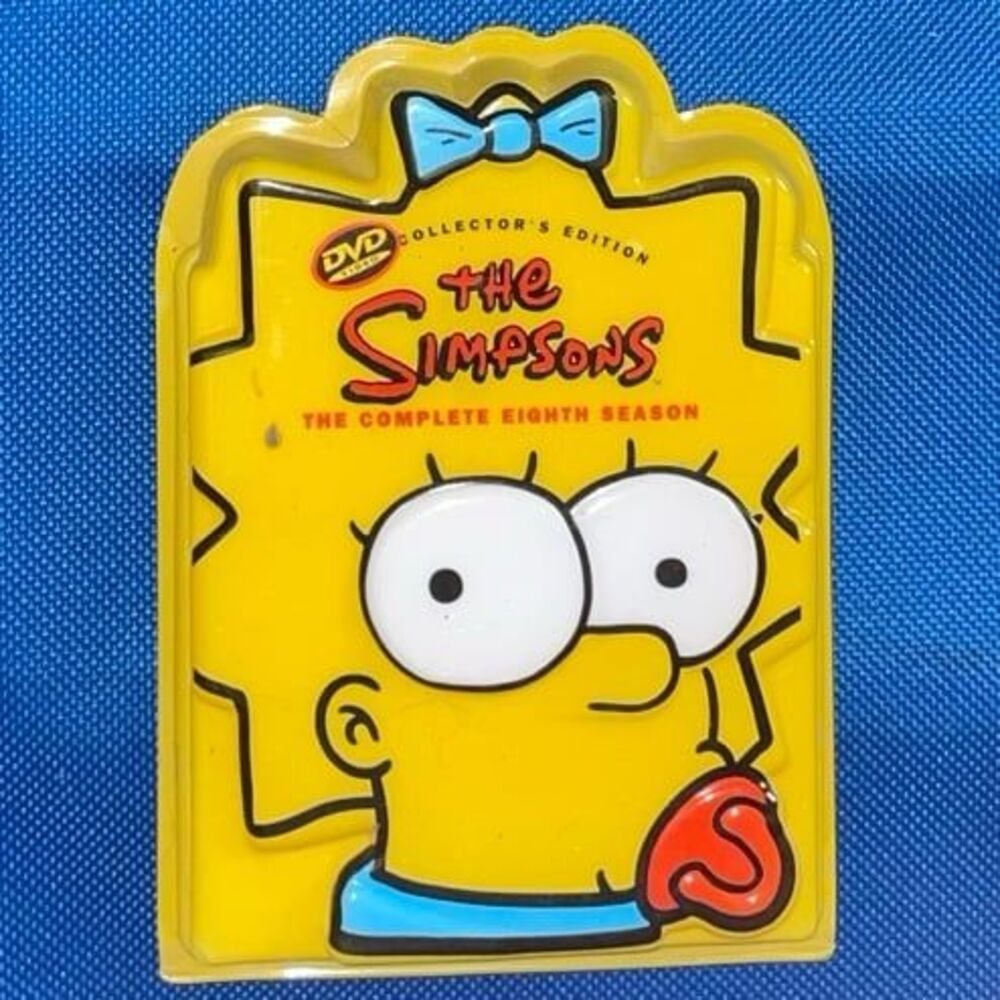 The Simpsons The Complete Eighth Season DVD Maggie Collectors Ed Box Set New